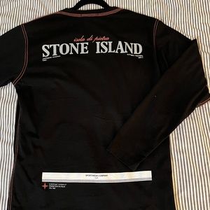 MENS STONE ISLAND LONG SLEEVE SHIRT SIZE MEDIUM 100% AUTHENTIC